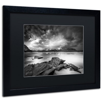 Trademark Fine Art -Philippe Sainte-Laudy 'Getting There' Matted Framed Art