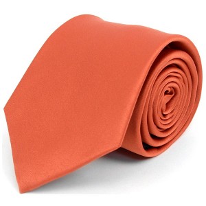 Men's Classic Solid Color Wedding Neck Tie - 1 of 4