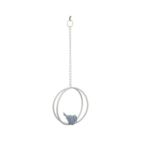 Foreside Home And Garden Swinging Bird Garden Decor Target