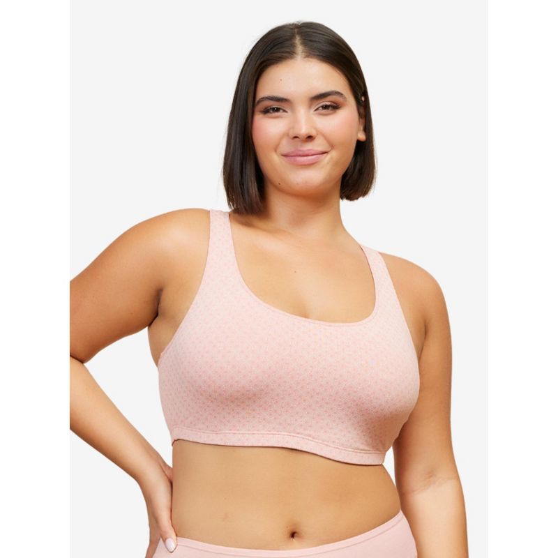 Leading Lady The Serena - Cotton Wirefree Sports Bra, 1 of 7