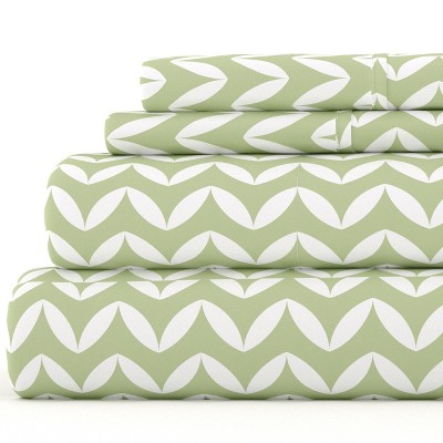 Geometric Patterns 4PC Sheet Set - Extra Soft, Easy Care - Becky Cameron