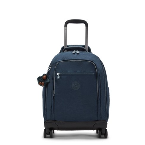 Kipling navy blue on sale backpack