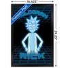 Trends International Rick And Morty - Hologram Rick Framed Wall Poster Prints - 3 of 4