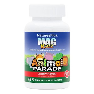 Animal Parade MagKidz-Cherry Flavor Sugar Free by Nature's Plus  -  90 Tablets - 1 of 3