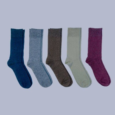 Men's Flat Knit Dress Socks 5pk - Goodfellow & Co™ Navy/maroon/gray 7-12 :  Target