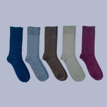 Men's Flat Knit Dress Socks 5pk - Goodfellow & Co™