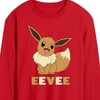 Men's - Pokémon - Eevee Long Sleeve Graphic T-Shirt - 2 of 3