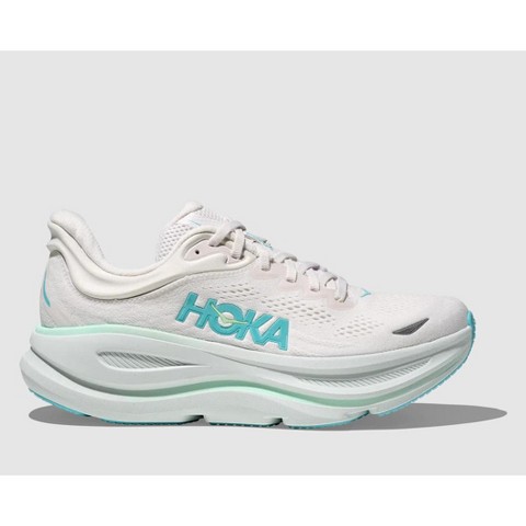 Обувь HOKA Bondi 9 Running Shoes for Women Frost / Cielo Blue Size 8.5