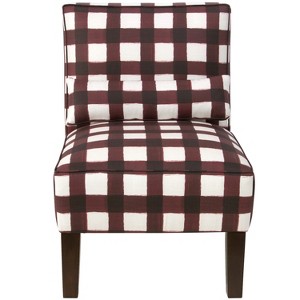 Burke Slipper Chair Buffalo Square Red - Threshold , Adult Unisex