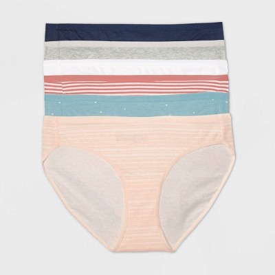 Women's Cotton Bikini Underwear 6pk - Auden™ XL
