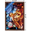 Trends International Demon Slayer: Mugen Train - Versus One Sheet Framed Wall Poster Prints - 3 of 4