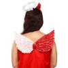 HalloweenCostumes.com One Size Fits Most  Women  Adult Angel Devil Costume Kit | Religious Costumes, White/Red - 4 of 4