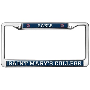 Saint Mary's College of California Mascot Full Size Standard License Plate Metal Frame - 1 of 4