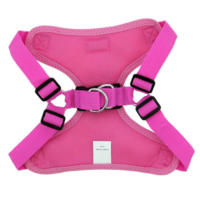 Doggie Design Wrap and Snap Choke Free Dog Harness - Maui Pink, 3 of 5