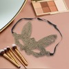 Unique Bargains Lace Long-Ear Bunny Half Face Party Mask 1 Pc - 4 of 4