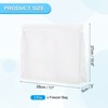 Unique Bargains Reusable Leakproof Zip PEVA Freezer Food Storage Bags 3 Pcs - 2 of 4