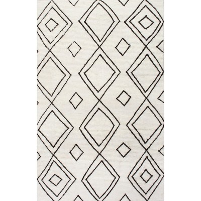Nuloom Hand Tufted Dawne Contemporary - Natural 4' x 6'