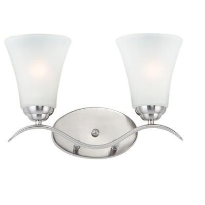 Maxim Lighting Vital 2 - Light Vanity in  Satin Nickel