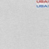 Rerun Island Women's Usa Usa Lc Red And Blue  Americana 4Th Of July Short Sleeve Graphic Cotton T-Shirt - 2 of 3