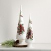 15"H & 12.5"H Sullivans Christmas Cardinal Cone Tree Set of 2  Multicolor - 3 of 4