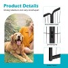 FDW Dog Playpen Pet Dog Fence 2-32 Panels  24/32/40"H Metal Dog Pen Outdoor Exercise Pen with Doors for Large/Medium /Small Dogs for RV,Camping,Yard - 3 of 4