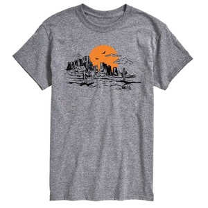 Men's - Instant Message - West Scene Short Sleeve Graphic T-Shirt - 1 of 4