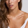 Dainty Initial Necklace for Women: 14K Gold Plated Letter Pendant A-Z, Personalized Name Jewelry Gift - 2 of 4