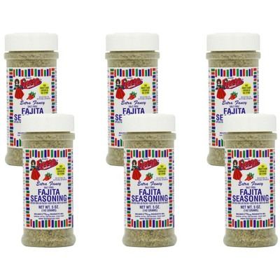Fiesta Salt Free Fajita Seasoning - 6 pack, 5 oz