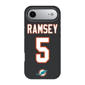NFL Miami Dolphins Players Game Tactic Bump Cell Phone Case for Apple iPhone 17 Series - 1 of 4