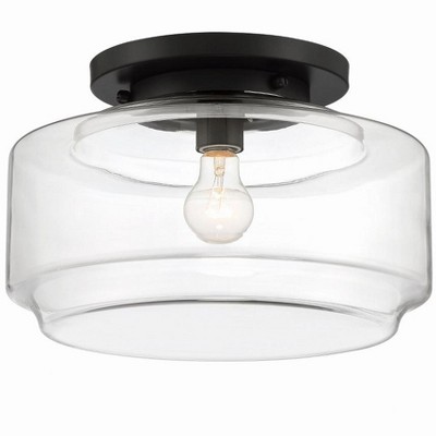 Craftmade Lighting Peri 1 - Light Flush Mount in  Flat Black