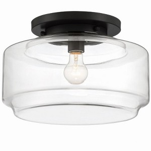 Craftmade Lighting Peri 1 - Light Flush Mount in  Flat Black - 1 of 1