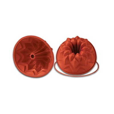 Silikomart Flexible Bakeware Star Bundt 78 Oz, 9.45" Dia x 3.94" High