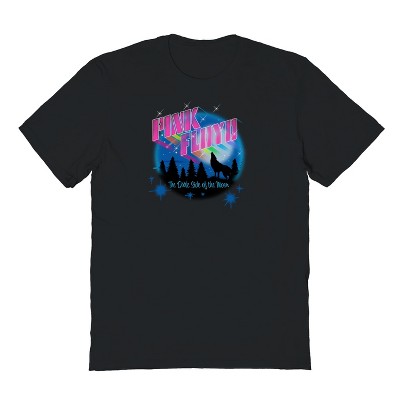 Pink Floyd Men's Pink Floyd Moon Short Sleeve Graphic Cotton T-Shirt