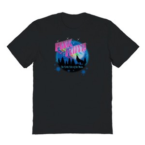 Pink Floyd Men's Pink Floyd Moon Short Sleeve Graphic Cotton T-Shirt - 1 of 1