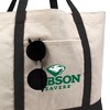 Babson College Primary Logo Canvas Tote Bag With External Pocket, Reusable Shoulder Bag for Shopping, School, Beach - 2 of 4