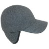 Wigens Men's Wool Baseball Cap with Earflaps - 3 of 4