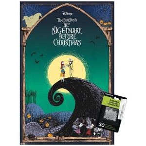 Trends International Disney Tim Burton's The Nightmare Before Christmas - Window to Love Unframed Wall Poster Prints - 1 of 4