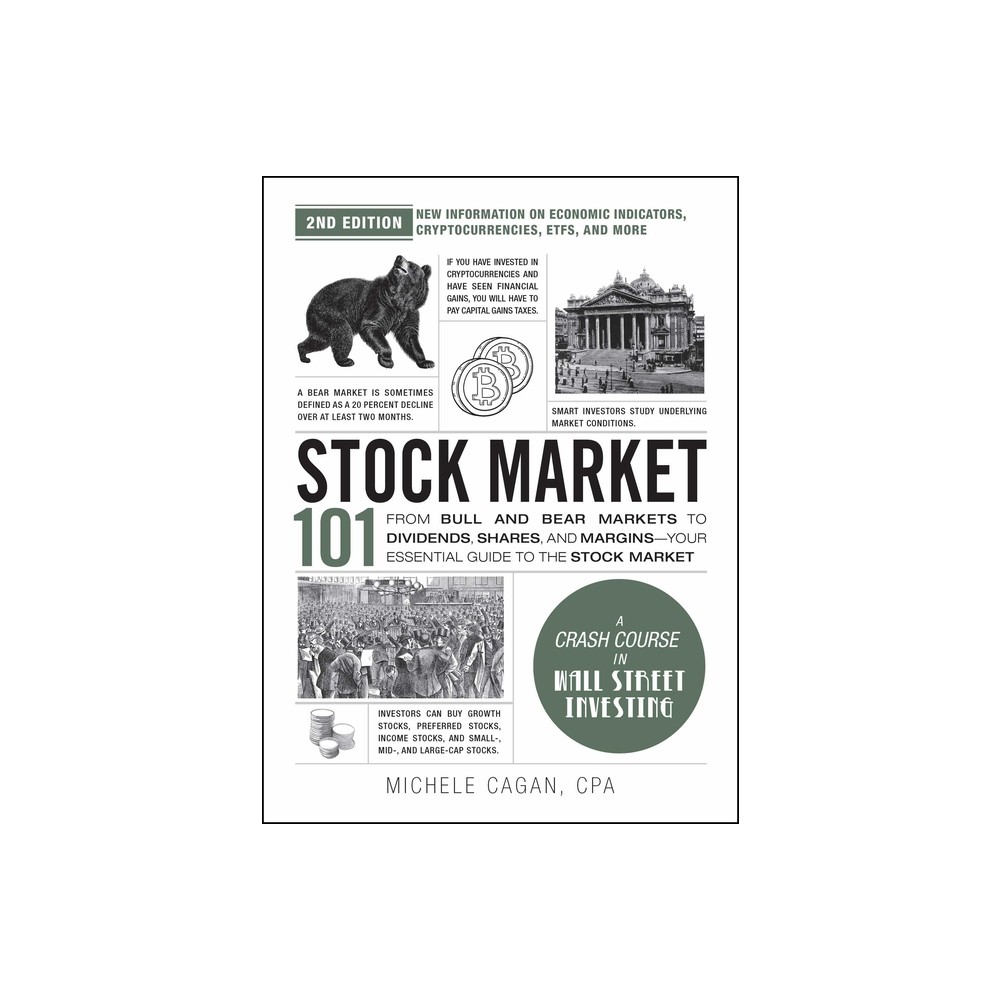 Stock Market 101, 2nd Edition - (Adams 101) by Michele Cagan (Hardcover)