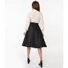 Unique Vintage Women's Retro Style High Waist Vivien Swing Skirt - 3 of 4