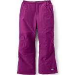 Lands' End Kids Slim Squall Waterproof Insulated Iron Knee Winter Snow Pants