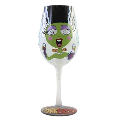 Bride of Corkenstein Wine Glass