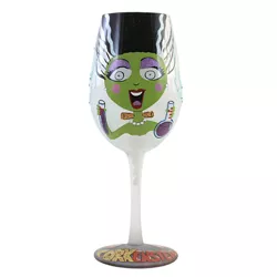 Tabletop 9.0" Bride Of Corkenstein Lolita Wine Glass Enesco  -  Drinkware