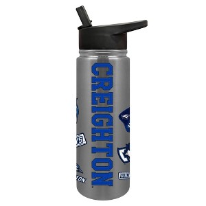 NCAA Creighton Bluejays Varsity Thirst Water Bottle - 24oz - 1 of 4