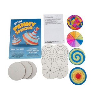 Fun Express STEAM Coin Spinner Activity Learning Challenge Craft Kit ...