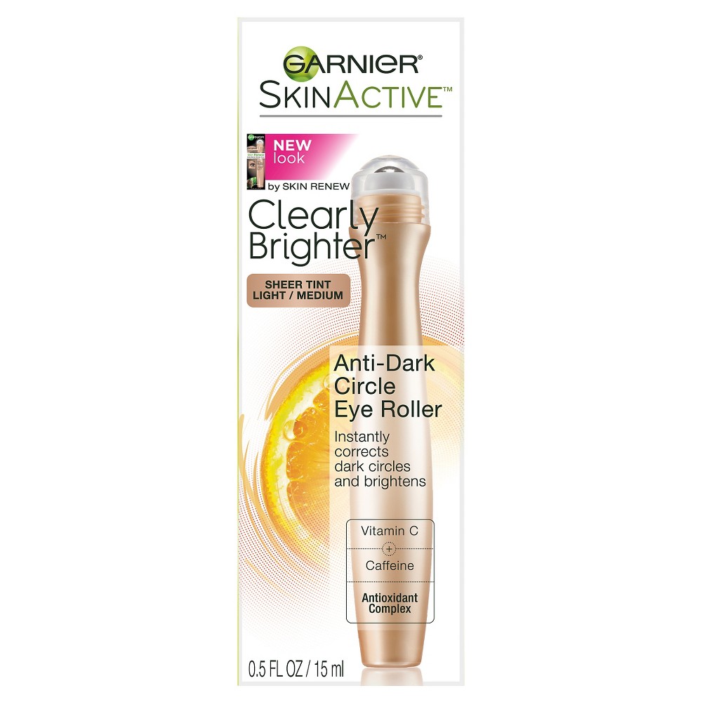 UPC 603084227778 product image for Garnier Skin Renew Anti-Dark Circle Eye Roller, Light/Medium Sheer Tint - 0.5 fl | upcitemdb.com