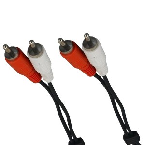 Sanoxy 6ft 2 RCA Male to 2 RCA Male Audio Cable - 1 of 4