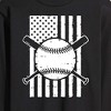 Men's - Instant Message - Baseball Flag Long Sleeve Graphic T-Shirt - 2 of 4