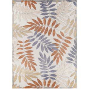 Nourison Aloha Floral Leaf Outdoor Area Rug - 1 of 4