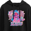 Women's - LOL Surprise! - Splash Beauty w/ Butterflies & Hearts Cropped Graphic Hoodie - 2 of 3
