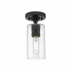 Crown Point - 1 Light Flush Mount In Industrial Style-9.63 Inches Tall and 3.88 Inches Wide - 1 of 1
